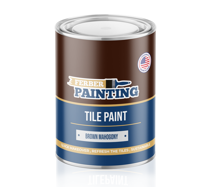 Tile Paint Mahogany brown