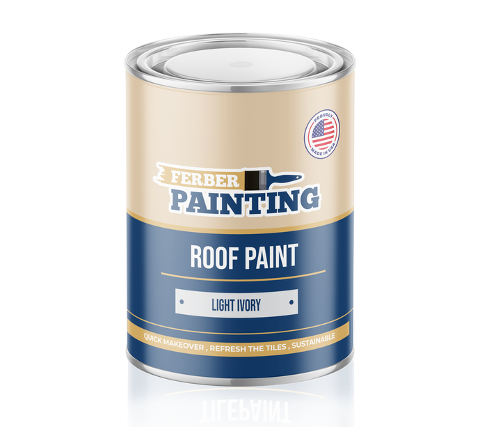 Roof Paint Light ivory