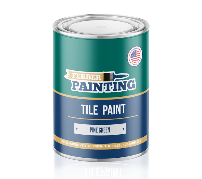 Tile Paint Pine green