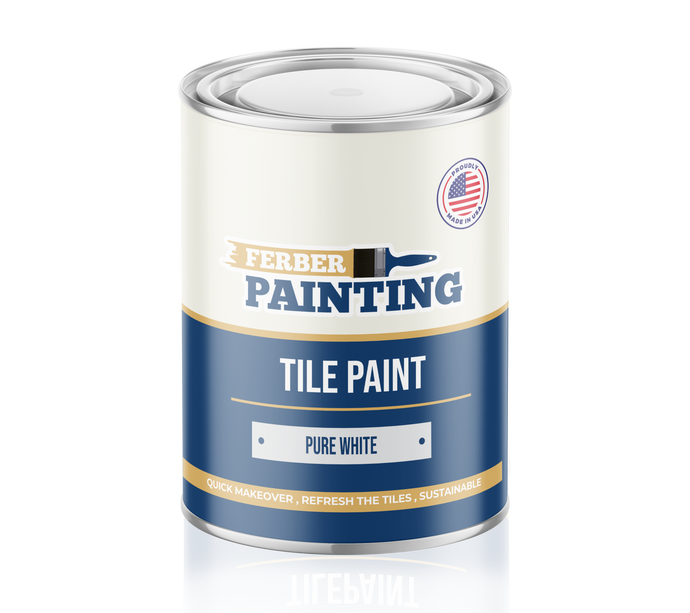 Tile Paint Pure white