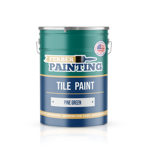 Tile Paint Pine green