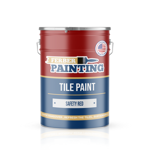 Tile Paint Safety red