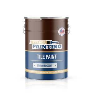 Tile Paint Mahogany brown