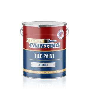 Tile Paint Safety red