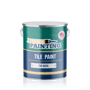 Tile Paint Pine green