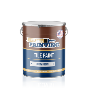 Tile Paint Safety brown