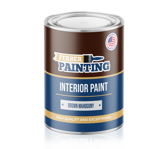 Interior Paint Brown mahogany