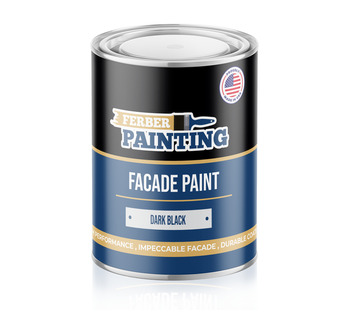 Facade Paint Dark black