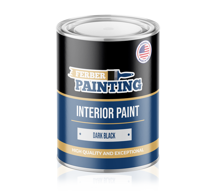 Interior Paint Dark black