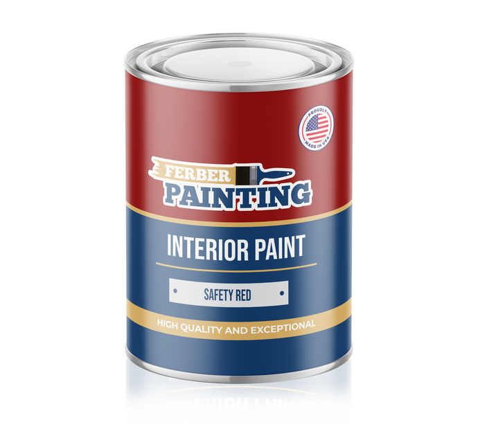 Interior Paint Safety red