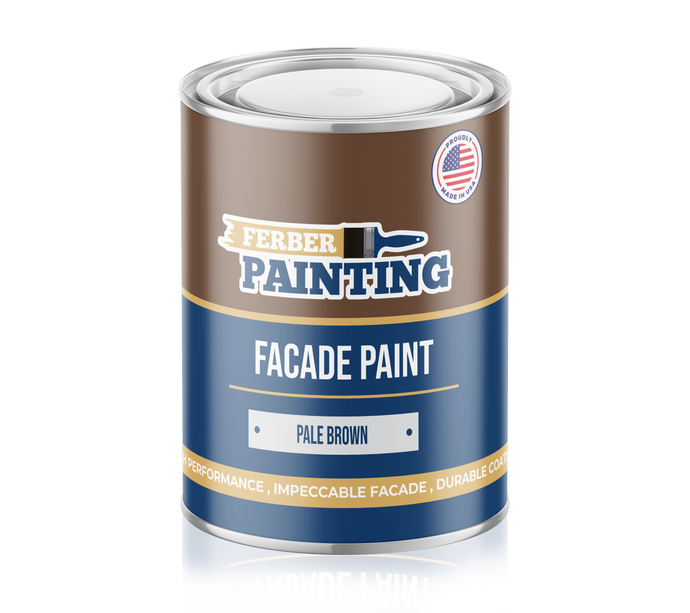 Facade Paint Pale brown