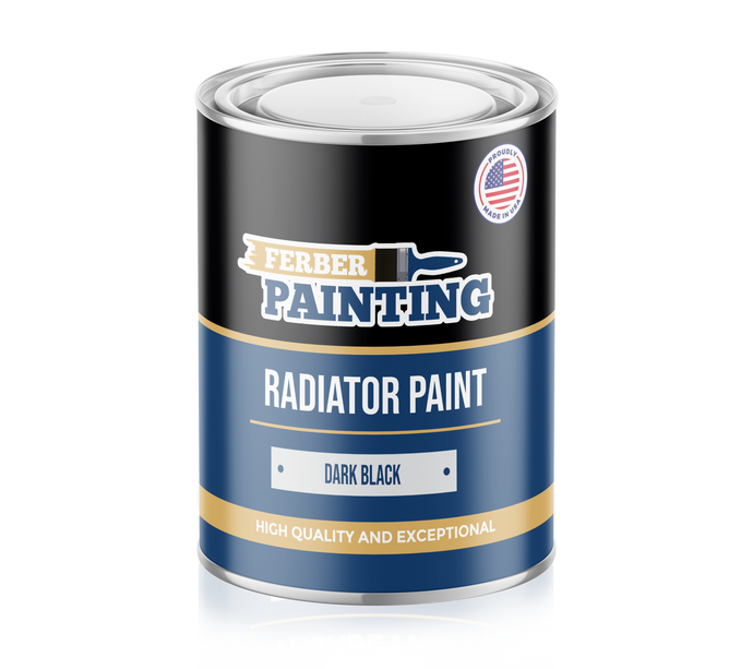 Radiator Paint Dark black