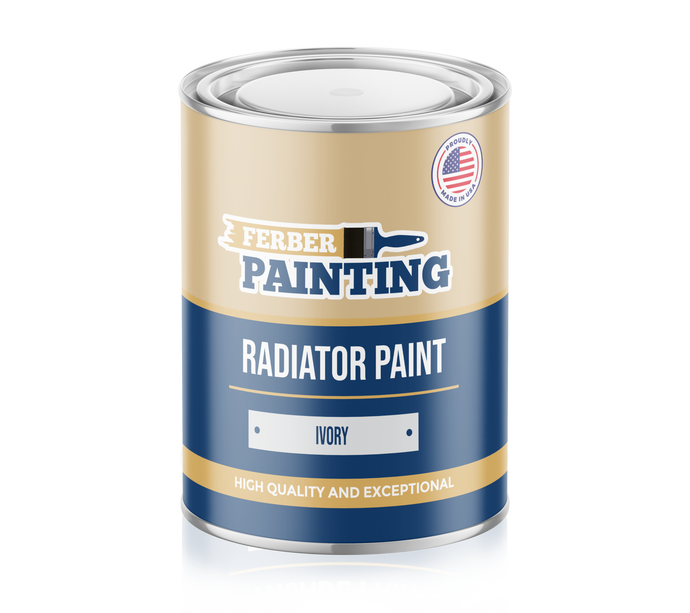 Radiator Paint Ivory