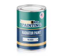 Radiator Paint Pine green