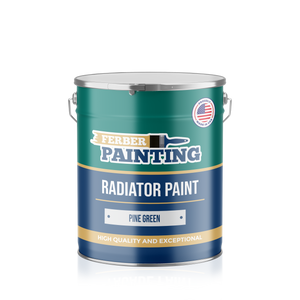 Radiator Paint Pine green