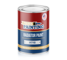 Radiator Paint Safety red