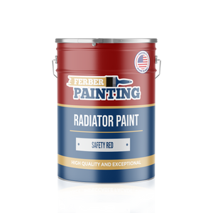 Radiator Paint Safety red