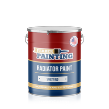 Radiator Paint Safety red