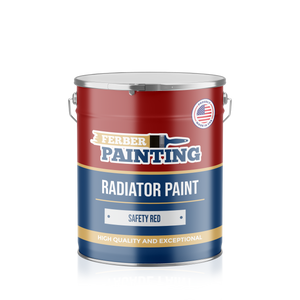 Radiator Paint Safety red