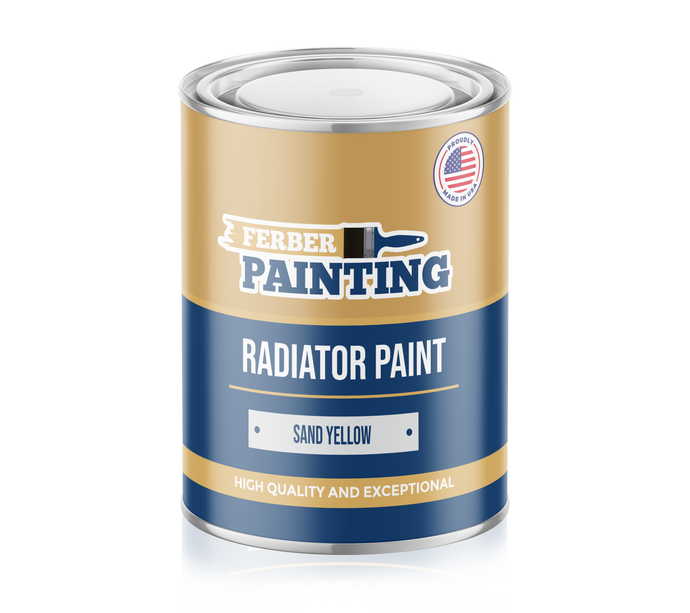 Radiator Paint Sand yellow