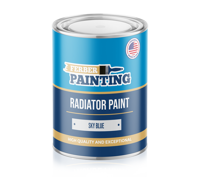 Radiator Paint Sky blue