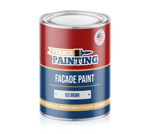 Facade Paint Red brown