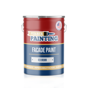 Facade Paint Red brown