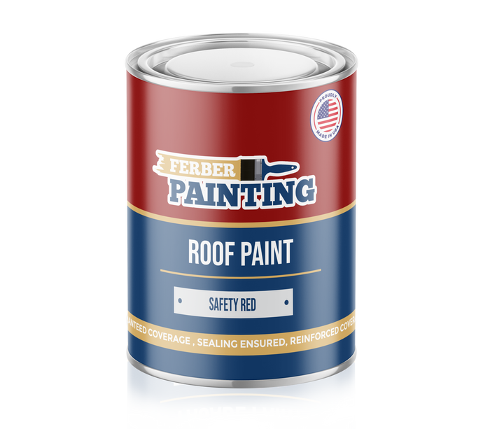 Roof Paint Safety red