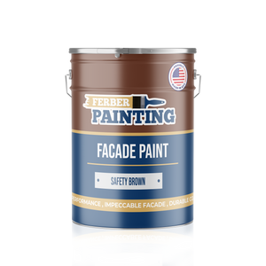 Facade Paint Safety brown