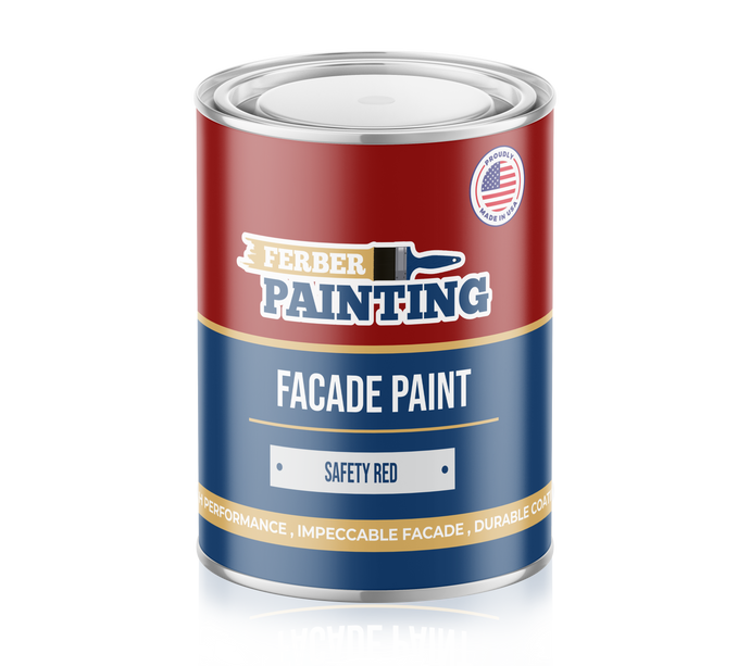 Facade Paint Safety red