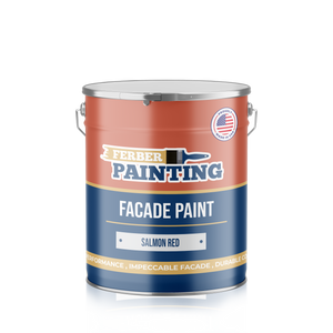 Facade Paint Salmon red