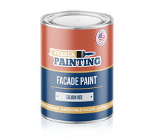 Facade Paint Salmon red