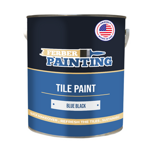 Tile Paint Blue black