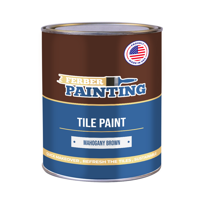 Tile Paint Mahogany brown