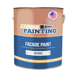 Facade Paint Red beige