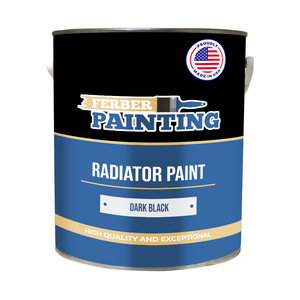 Radiator Paint Dark black