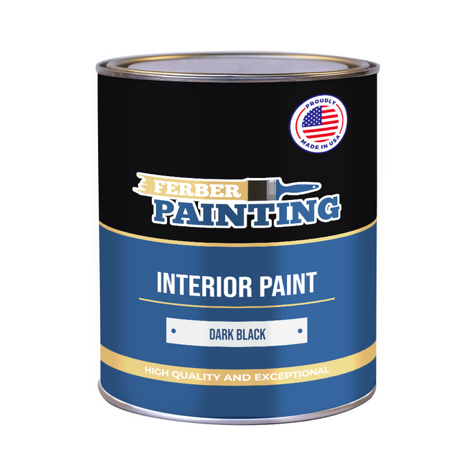 Interior Paint Dark black